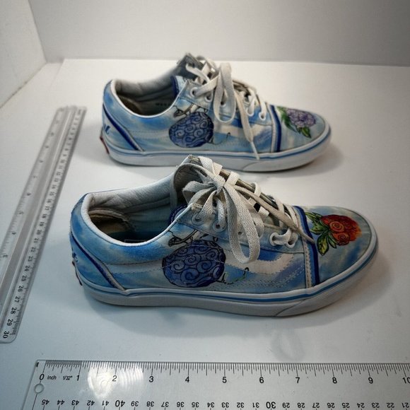 VANS Shoes  6.5 Womens ONE PIECE Anime Old Skool Limited Edition Sneakers - Picture 8 of 10